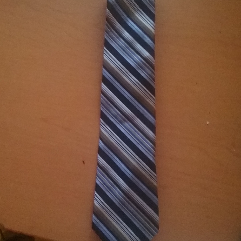 Alexander Julian Colours Tie Multicolored Striped